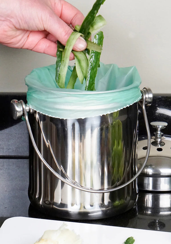 Stainless Steel Compost Pail - Best Brushes