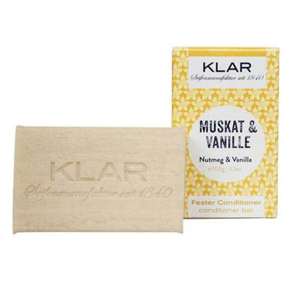 Klar's Nutmeg & Vanilla Conditioner Bar - Best Brushes