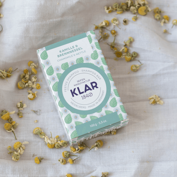 Klar's Chamomile & Nettle Shampoo Hair Bar - Best Brushes