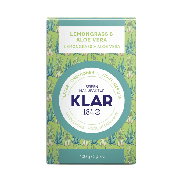 Klar's Lemongrass & Aloe Vera Conditioner Bar - Best Brushes