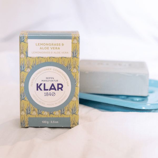 Klar's Lemongrass & Aloe Vera Conditioner Bar - Best Brushes