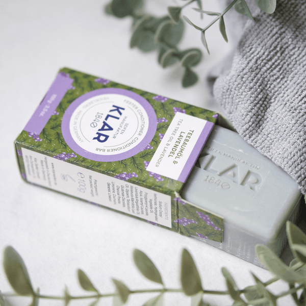 Klar's Tea Tree Oil & Lavender Conditioner Bar - Best Brushes