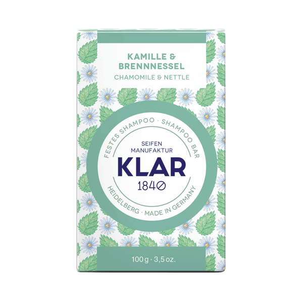 Klar's Chamomile & Nettle Shampoo Hair Bar - Best Brushes