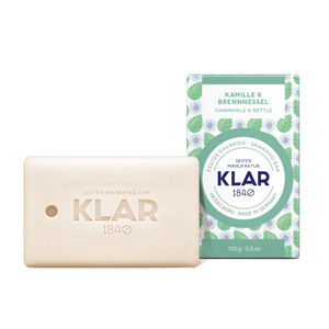 Klar's Chamomile & Nettle Shampoo Hair Bar - Best Brushes
