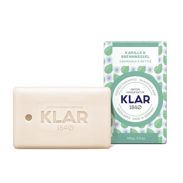 Klar's Chamomile & Nettle Shampoo Hair Bar - Best Brushes