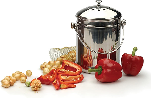 Stainless Steel Compost Pail - Best Brushes