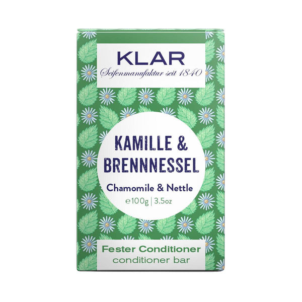 Klar's Chamomile & Nettle Conditioner Hair Bar - Best Brushes