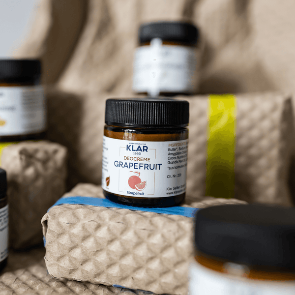 Klar’s Natural Deodorant Cream - Grapefruit - Best Brushes