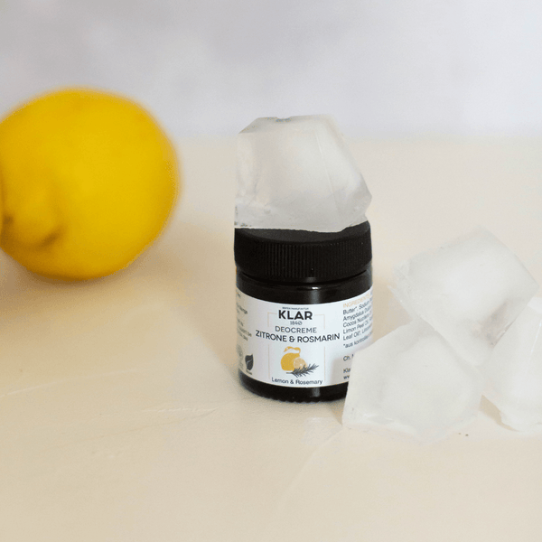 Klar’s Natural Deodorant Cream - Lemon & Rosemary - Best Brushes