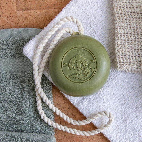 Klar Olive Oil & Lavender Body & Hair Soap on Rope - Best Brushes