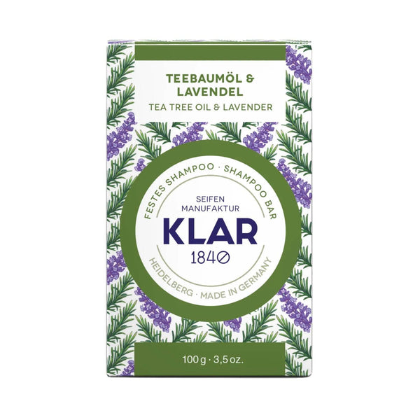 Klar's Tea Tree Oil & Lavender Shampoo Bar - Best Brushes