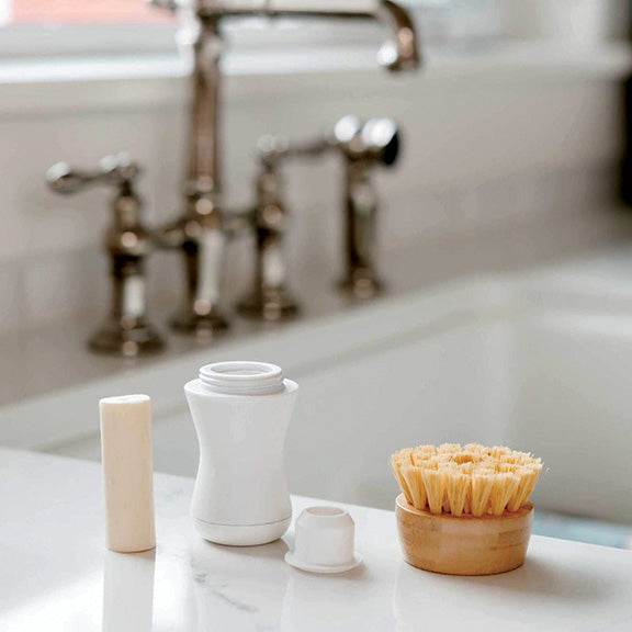 Brush with Dish Soap Stick - Best Brushes