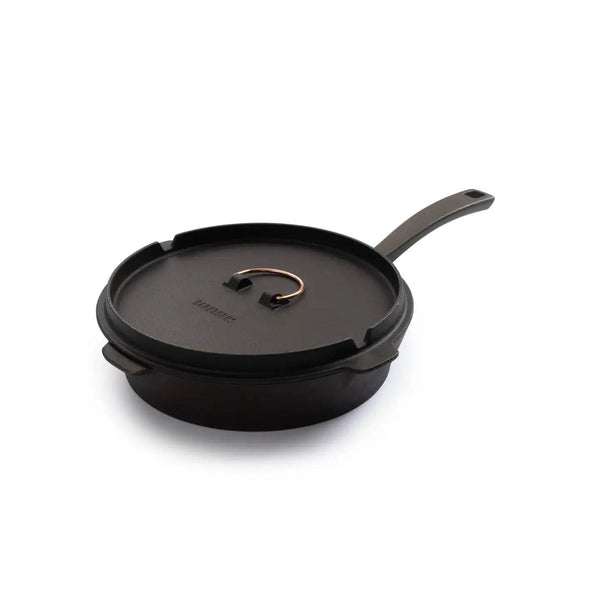 All-in-One Cast Iron Skillet – Timeless Durability for Every Kitchen & Campfire - Best Brushes