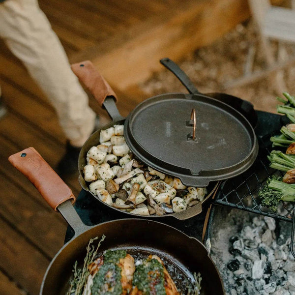 All-in-One Cast Iron Skillet – Timeless Durability for Every Kitchen & Campfire - Best Brushes