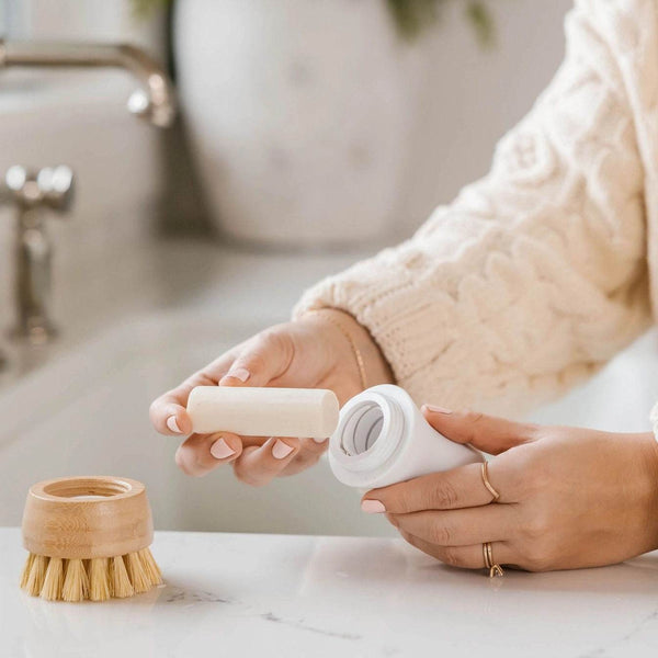 Brush with Dish Soap Stick - Soap Refills - Best Brushes