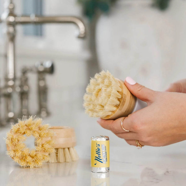 Brush with Dish Soap Sticks - Replacment Heads - Best Brushes