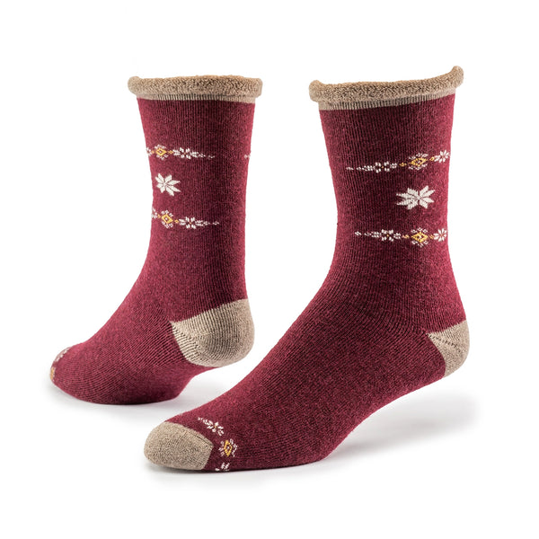 Organic Wool Holiday Snuggle Socks