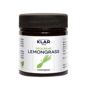 Klar’s Natural Deodorant Cream - Lemongrass - Best Brushes