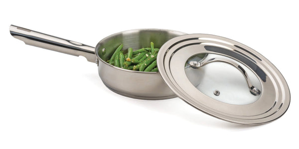 Universal Lid — 5.5–9" with Tempered Glass