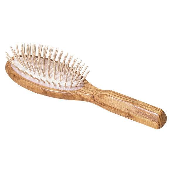 Large Oval Wooden Bristle Hair Brushes - Best Brushes
