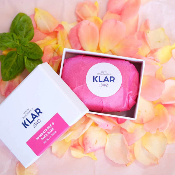 Klar's Peony Blossom & Basil Soap - Best Brushes