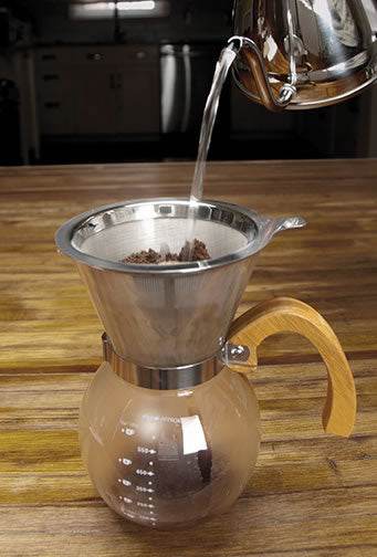 Pour-Over Coffee Maker - Best Brushes
