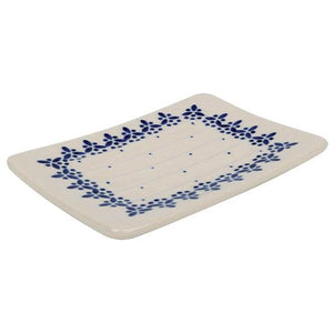 Bolesławiec Ceramic Vine Soap Dish - Best Brushes