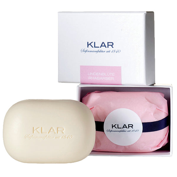 Klar's Lime Blossom & Rhubarb Soap