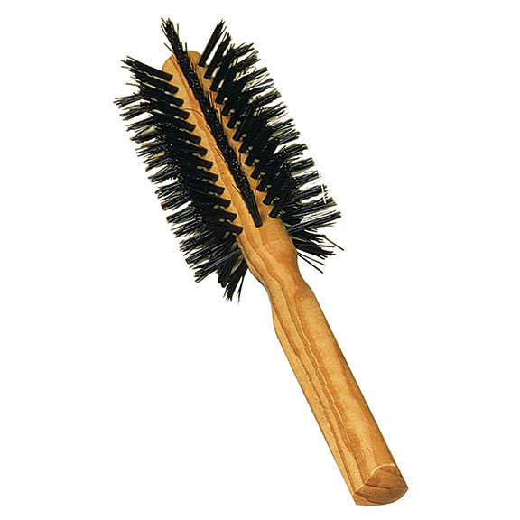 Olive Wood Round Brush