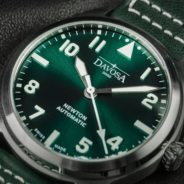 DAVOSA Newton Pilot Automatic 40mm – Sunburst Green