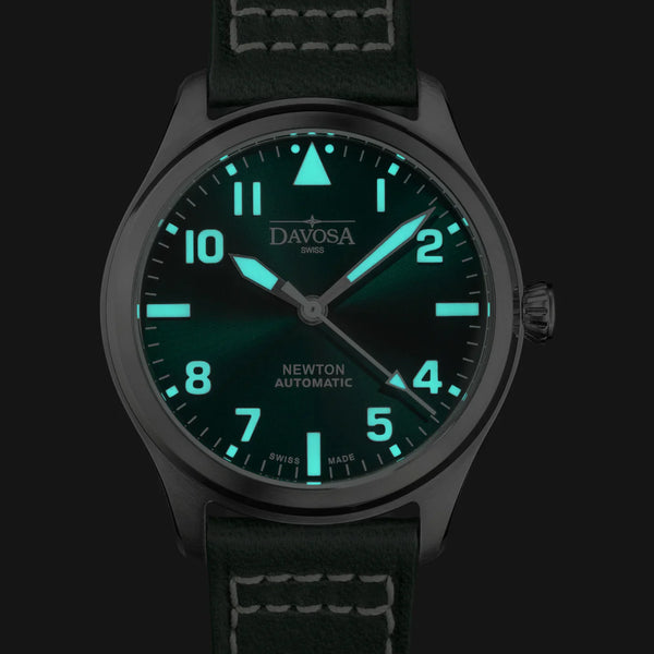 DAVOSA Newton Pilot Automatic 40mm – Sunburst Green