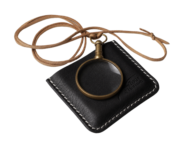 Field Pocket Magnifier – Hand-Stitched Leather