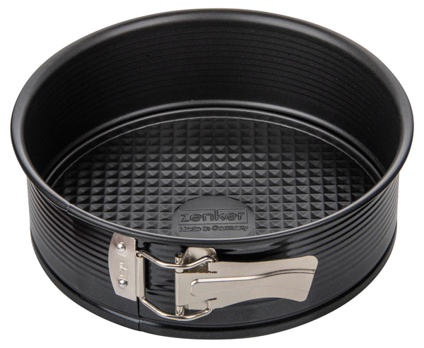 Black Metallic 20 cm Hinged Tin | Non-Stick Springform Cake Pan
