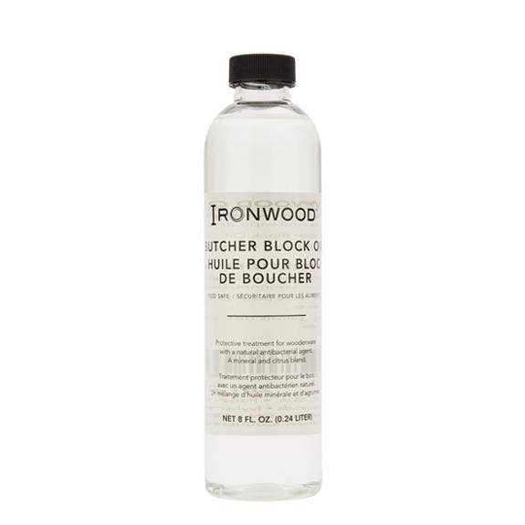 Ironwood Gourmet Butcher Block Oil - Best Brushes