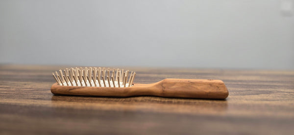 Longish 5-row Wooden Bristle Hair Brush - Best Brushes