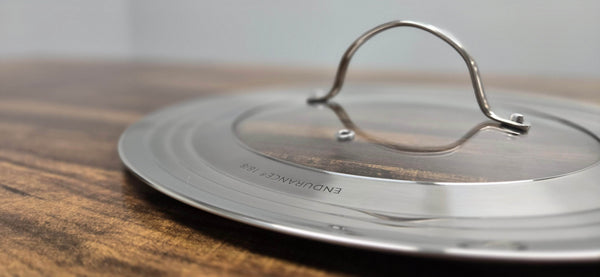 Universal Pot Lid with Glass Insert - Best Brushes