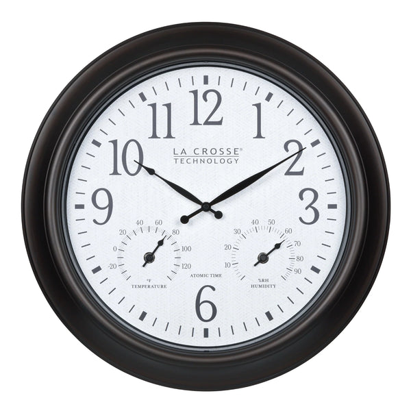 Indoor-Outdoor Atomic Wall Clock - Best Brushes