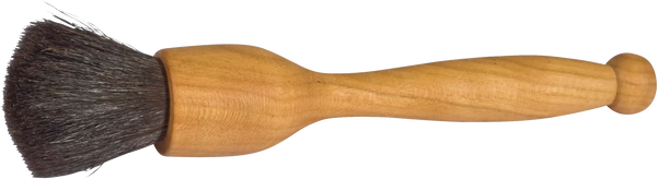 Dark Goat Hair Dust Brush