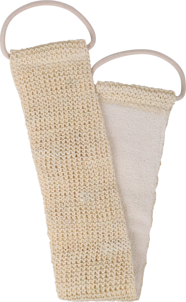 Sisal Massage Belt | Dry & Wet Exfoliating Body Strap