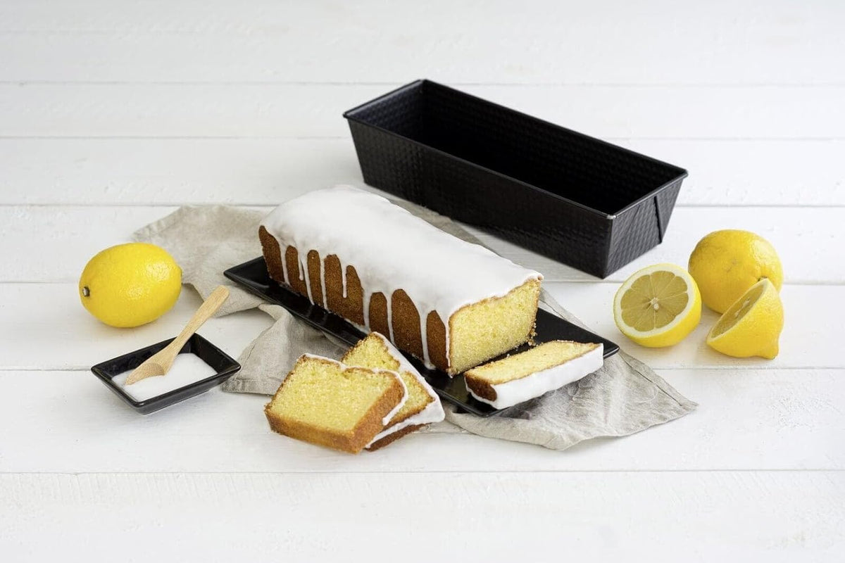 Black Metallic 30.5 cm Cake Pan | Non-Stick Loaf & Cake Pan - Best Brushes