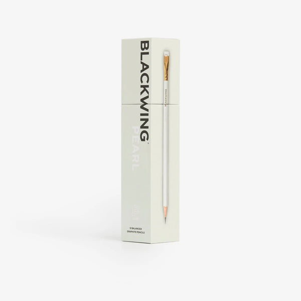 Blackwing Pearl Pencils Set of 12 | Balanced Graphite Pencils with Pearlescent Finish