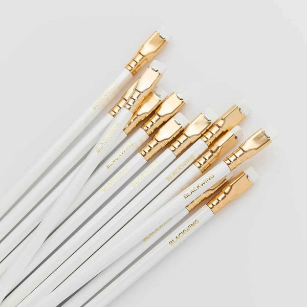 Blackwing Pearl Pencils Set of 12 | Balanced Graphite Pencils with Pearlescent Finish