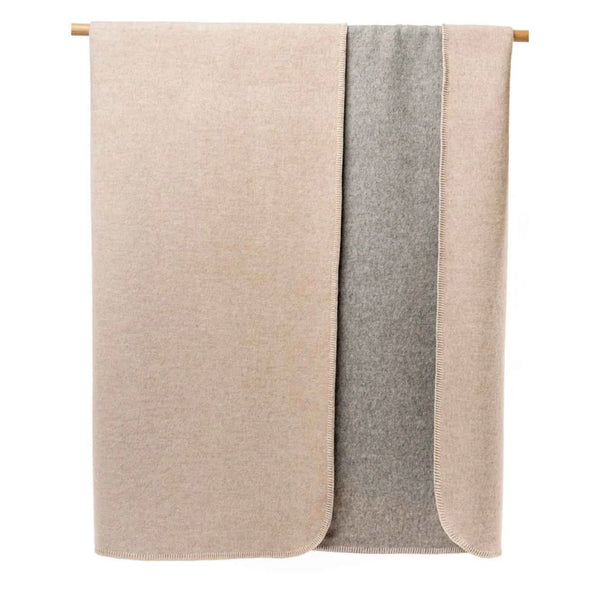 Love Throw - Bed Blanket - Reversible Superfine Alpaca