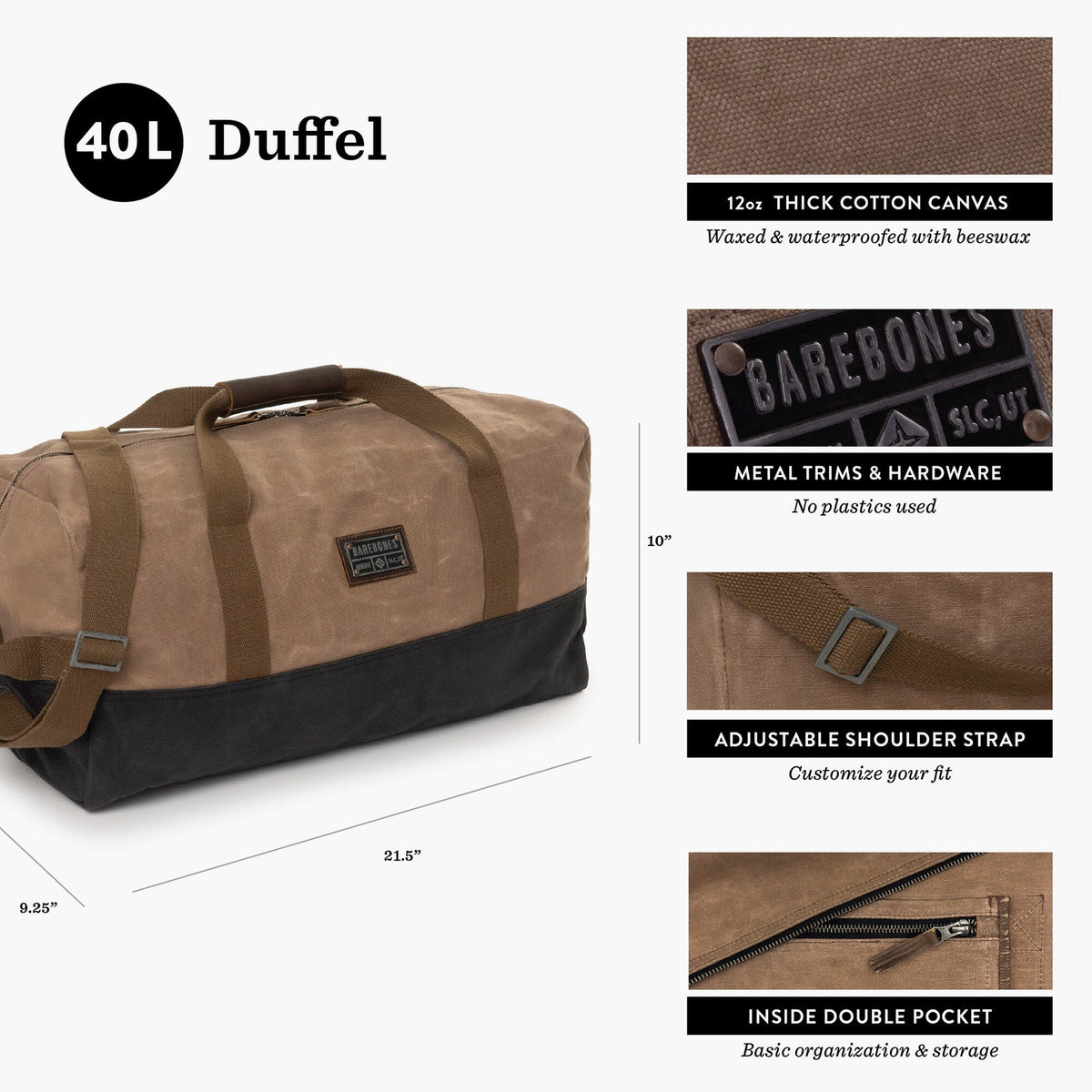 Neelum 40 L Duffel Bag - Best Brushes