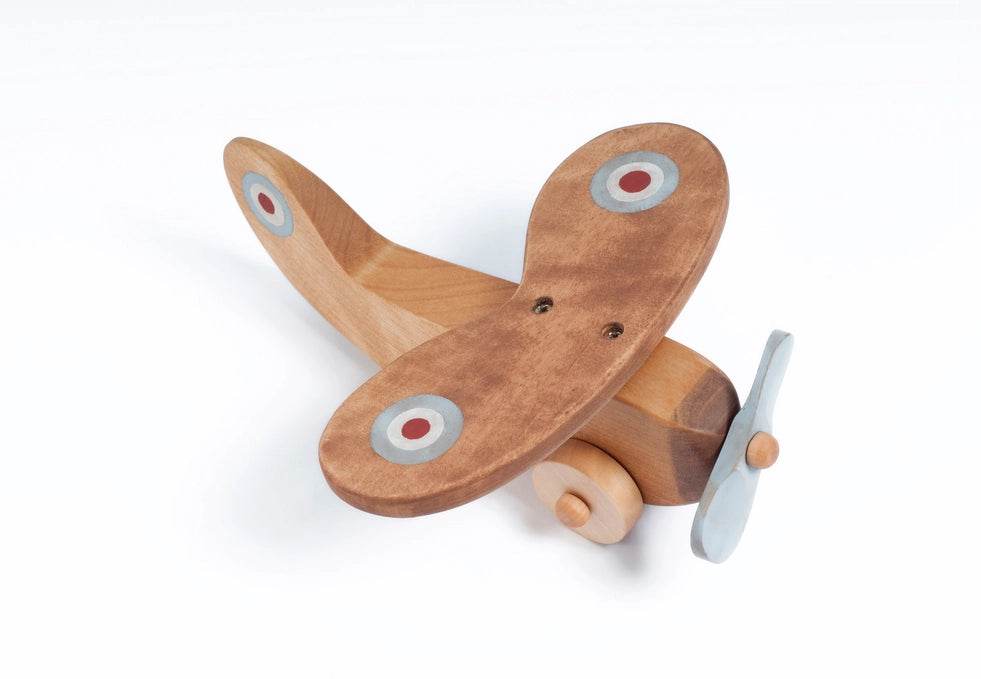 Wooden Plane Toy - Best Brushes