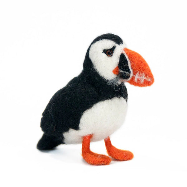 Puffin Felted Alpaca | Handcrafted in Peru