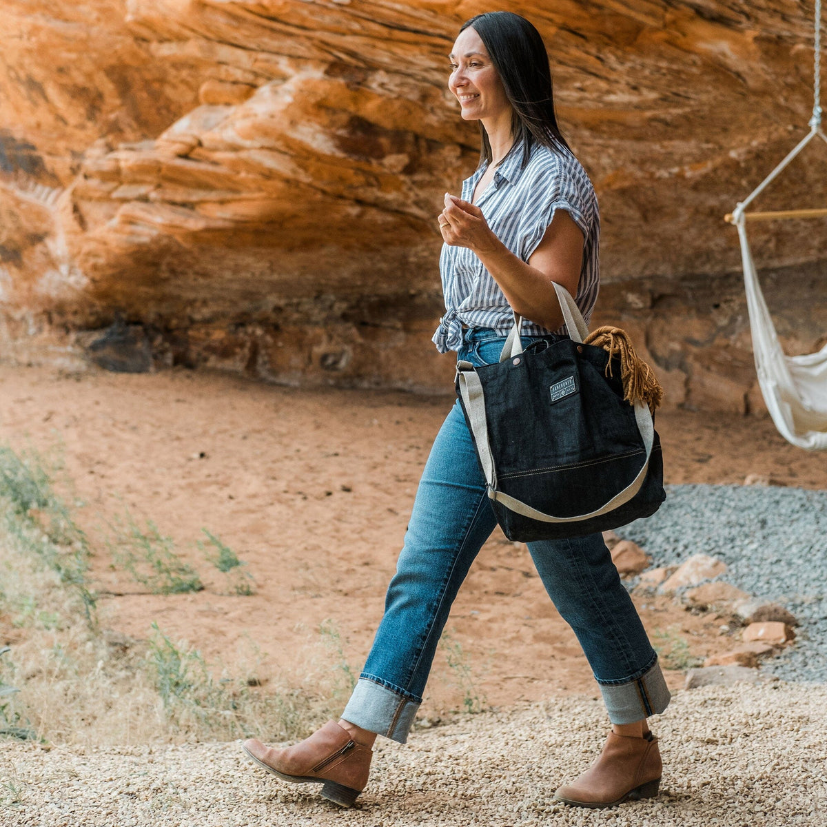 Neelum 16L Denim Tote Bag - Best Brushes