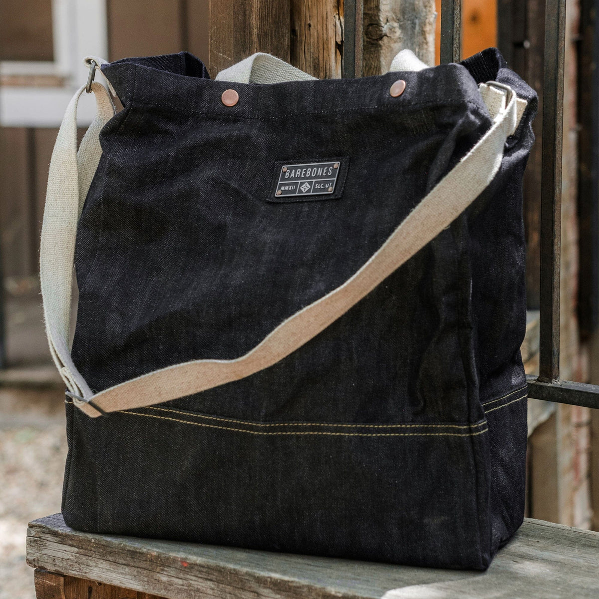 Neelum 16L Denim Tote Bag - Best Brushes