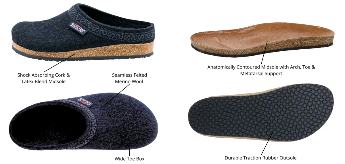 Women’s Original 108 Wool Clog - Medium Width - Best Brushes