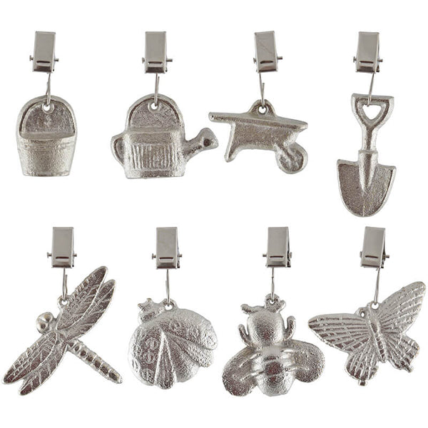 Cast Iron Table Cloth Weights - Set of 8